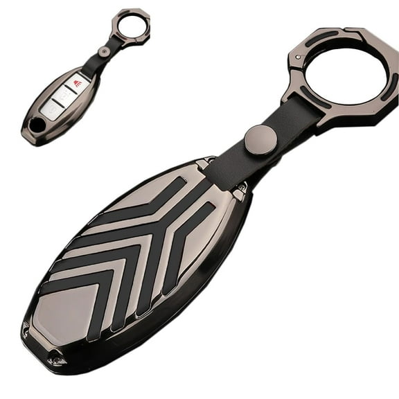 2/3/4/5 Buttons Metal Key Fob Cover Case for Nissan Altima Murano Rogue Keyless Remote Keychain Holder Key Protector for Infiniti QX60 Q60 QX80 Q50