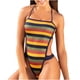 thumbnail image 1 of Mujeres Siameses Impresión Sexy Empalme Acolchado Bikini Traje de baño Traje de baño Fridja nalpqowj62336, 1 of 6