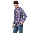 thumbnail image 2 of Camisa Vaquera Regular Fit Wrangler Manga larga Hombre 707 azul marino XXG, 2 of 5