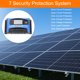 thumbnail image 5 of Controlador de carga solar MPPT Uxcell, cargador de panel solar de 30A 12V/24V regulador inteligente con pantalla LCD y puerto USB dual, 5 of 5
