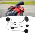 thumbnail image 4 of Helmet  Headset, Noise Cancellation Motorcycle Sports Headset Hands Free 4 Button Design Clear Calling With Microphone For Various Motorcycle Helmets, 4 of 8