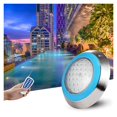 thumbnail image 1 of Lumières de Piscine Murales en Acier Inoxydable LED 18W, 24W, 36W, 54W, Colorées RGB, Haute Luminosité, 1 of 5