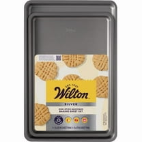 Wilton 6089614 Silver Cookie Sheet Set - 2 Piece