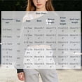 thumbnail image 3 of Edvintorg Sweatshirts for Teen Girls One Shoulder Cropped Sweatshirt Solid Color Long Sleeve Casual Pullover Top Lightweight Little Girls Clothes Size 5-15, 3 of 7