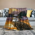 thumbnail image 2 of Orinice  Eagle Fleece Blanket for Bed, Queen Size Flying Eagle Fleece Throw Blanket for Women, Men and Kids - Super Soft Plush Eagle Blanket Throw - Eagle Throw Fleece Blanket 50x60in, 2 of 6