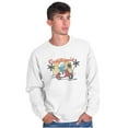 thumbnail image 5 of The Smurfs California Moped Adventure Sweatshirt for Men or Women Brisco Brands S, 5 of 6