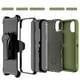 thumbnail image 4 of Funda MYBAT Maverick Clip para iPhone 14 PLUS Verde con Mica, 4 of 8