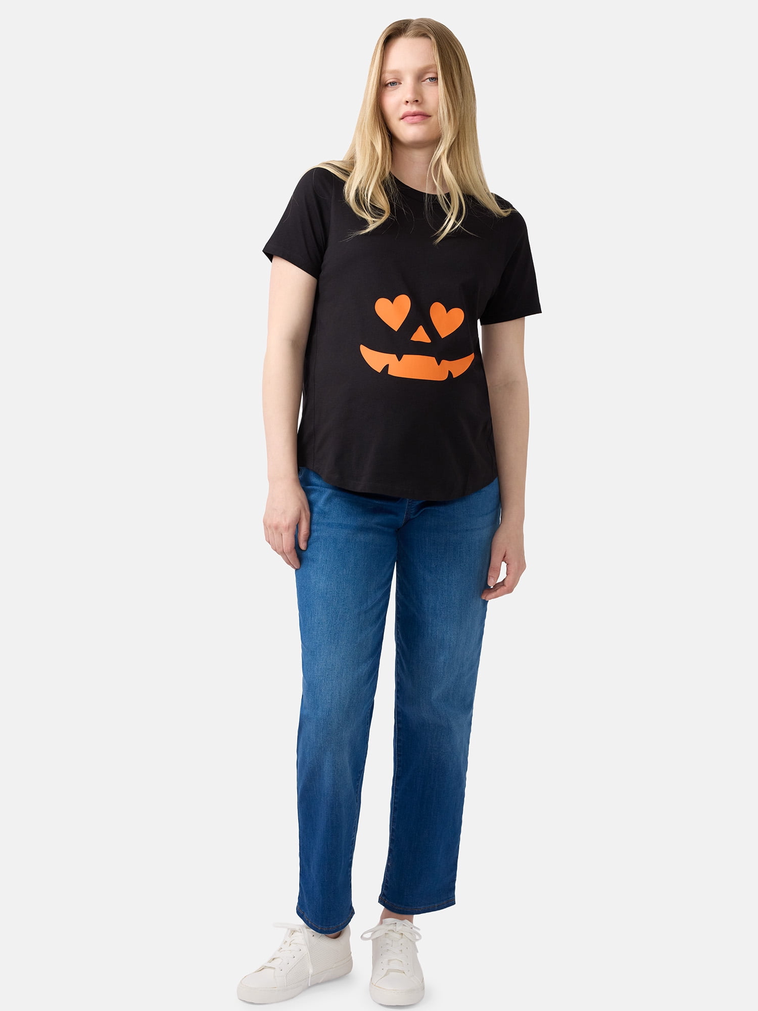 Ingrid & Isabel For Every Belly Women's Maternity Graphic Cotton T-Shirt, Sizes S-XXL