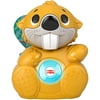Fisher-Price Linkimals Boppin" Beaver, Light-up Musical Activity Toy for Baby , Yellow