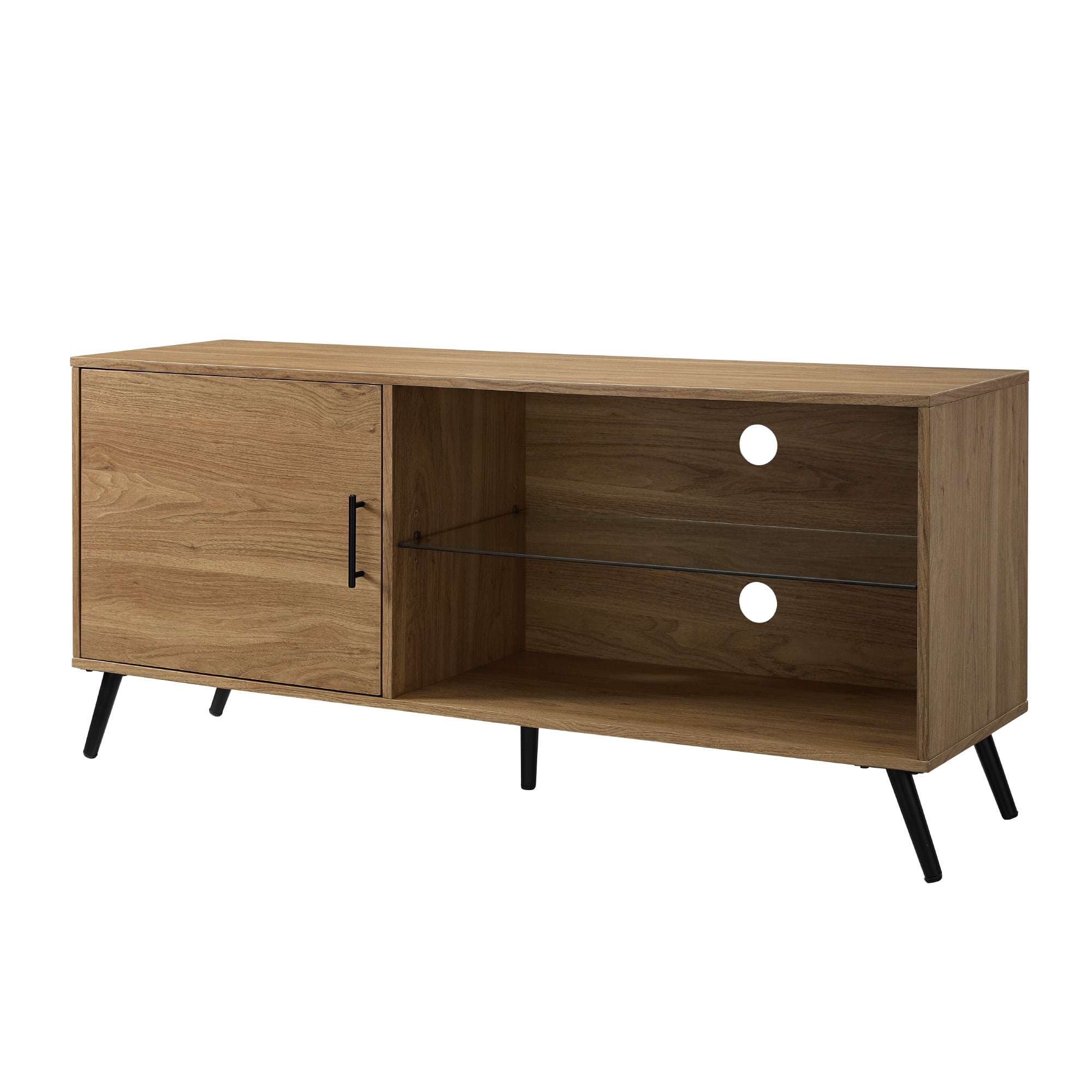 Desert Fields Thea English Oak TV Stand for TVs Up to 52"