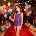 thumbnail image 2 of BOOMNY Toddler Girls Sleeveless Sequins T-Shirts Crew Neck Sparkly Tank Tops for Girl Stage Performance Tops, 2 of 6