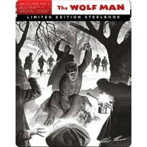The Wolf Man (1941) (Walmart Exclusive) (Steelbook) (4K Ultra HD   Blu-ray   Digital), Horror, Universal