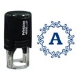 thumbnail image 1 of Printtoo Alphabet A Monogram Octagon Celtic Swirl Frame Self Inking Rubber Stamp Office Stationary, 1 of 7