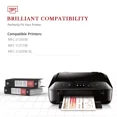 thumbnail image 2 of 2PK LC404 Compatible Black Ink Cartridges for Brother MFC-J1205W J1215W LC-404XL, 2 of 6