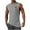 Gray, variant on Taqqpue Tank Tops for Mens Casual Crew Neck Workout Gym Sleeveless Shirts Summer Beach Quick Dry Palm Tree Vintage Style T-Shirt