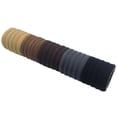 thumbnail image 3 of Bandas para el cabello de algodón grueso sin costuras, 100 piezas Simplemente lazos para el cabello Soportes para cola de caballo Diadema Coleteros Accesorios para el cabello Sin daños en las arrugas, 3 of 8