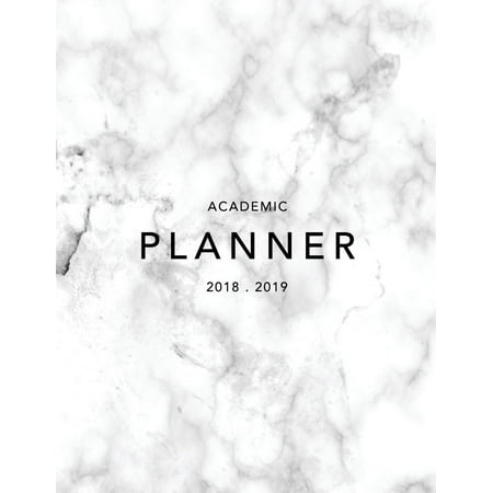 Academic Planner 2018-19 : Marble + Gold Weekly View Student Planner to Do Lists, Goal-Setting, Class Schedules + More (August 2018 - July (Top Best Dubstep August 2019)