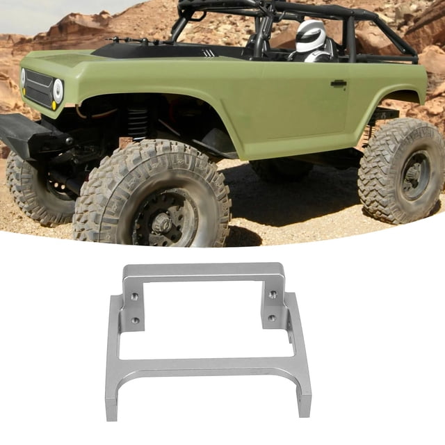 RC Crawler Metal Servo Mount for 1/10 RC Car Stable and Appearance for Axial SCX10 II