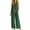 Green, variant on Sheghy Workout Sets for Women Plus Size Women All Over Print Crew Neck Sleeveless Top & Wide Leg Pocket Long Pants 2 Piece Outfit