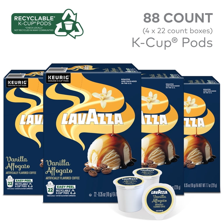 Lavazza Vanilla Affogato Keurig K-Cup® Pods, 88 ct, Light-Medium