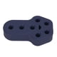 thumbnail image 4 of Car Exhaust Hanger Bushing Muffler Rubber Insulator Mount Bracket Universal 7 Holes 12mm DiaBlue, 4 of 9
