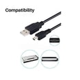 thumbnail image 2 of Cable USB Akingdleo compatible con escáneres de documentos Fujitsu ScanSnap S1100i y S1300i (1,5 m), 2 of 3