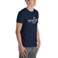 thumbnail image 5 of Keep calm and stay away from problems funny procrastination Short-Sleeve Unisex T-Shirt (Navy, M), 5 of 6