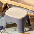 thumbnail image 6 of Taicans Plastic Step Stool,11.4x9.1x5.9in Skidproof Stackable Low Stool for Bathroom,Living Room,Shoe Changing & Kindergarten,Heavy Duty Compact Stool with Wide Seat, 6 of 6
