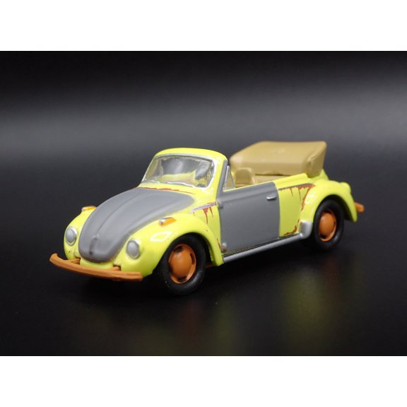 Open Box 1975 75 VW VOLKSWAGEN SUPER BEETLE BUG CONVERTIBLE 1/64 SCALE DIECAST MODEL CAR