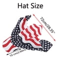 thumbnail image 2 of CFMIURAN Baseball Caps 250 Anniversary Usa Hats for Women Red Lightweight Adjustable Sun Hat for Golf Tennis Pickleball Beach, One Size, 2 of 3