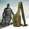 thumbnail image 4 of Bangcool Sling Bag Portable Safe Chest Shoulder Bag Outdoor Chest Bag for Hiking, 4 of 5