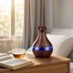 thumbnail image 4 of Wood Grain Vase Aroma Humidifier Silent Large Mist Diffuser Home Desktop Air Humidifier Dark Light Wood Grain 2 Styles, 4 of 7