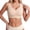 Beige, variant on Posture Corrector Bra for Women Front Closure Cross-Back Wireless Posture Bra for Women, Seamless Breathable, Beige, L