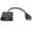 Black, variant on Rupoun HD Multimedia Interface to VGA Adapter Converter Cable for Computer Laptop Monitor Projector White (7.87 inches / 20 cm) - High Definition Video Transmission Hub