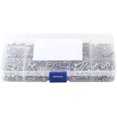 thumbnail image 1 of Boîte de 480 Pcs Boulons Vis Allen Tête Écrous Douille Hexagonale Assortiment Acier Inoxydable 304, 1 of 5