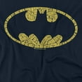 thumbnail image 2 of Batman Word Logo Women's T Shirt, Navy, Small, 2 of 6
