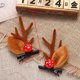 thumbnail image 3 of Toystoory Diadema de Navidad para fiesta de vacaciones, Cosplay, tocado de Navidad, Clips laterales de moda, accesorios de joyería para de niños y Kits de decoración para fiestas pinza de pelo rojo Toystoory HA070568-03, 3 of 6