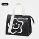 thumbnail image 4 of Bolsa De Pícnic Triángulo portátil Bolsas de picnic Bolsa de almuerzo con aislamiento de película de aluminio (Negro) Ehuebsd Para Estrenar, 4 of 9