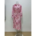thumbnail image 6 of Animal Print Shirt and Skirt Set (M, Pink), 6 of 7
