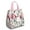 Pioneer Flower Floral-3, variant on Pioneer Flower Floral Print Pattern Insulated Lunch Bag for Women & Adults,Large Portable Soft Cooler Lunch Bag,Thermal Food Storage Tote with Pearl Cotton,8.66L,8.75x5.75x9.5 Inch