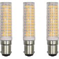thumbnail image 1 of Ba15d LED Bulb 15W 3-Pack Warm White 3000K, Energy Saving for Fridge/Lamp, AC230V, Class A+), 1 of 5