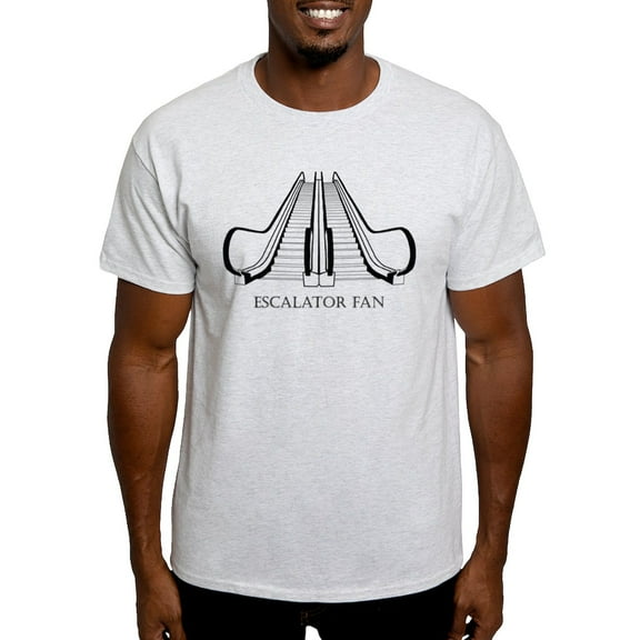 CafePress - Escalator Men'S T Shirt - Men's Classic Graphic T-Shirt