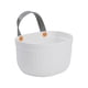 thumbnail image 2 of Xihbxyly Cesta Colgante Multiusos para Colgar En La Pared, Altura Ajustable, Ahorra Espacio, Organizador para Baño y Cocina, Fácil Instalación, 12,5 X 10 X 9,5 Cm., 2 of 3