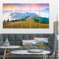 thumbnail image 1 of Panorama Carpathien Foggy - Photo de Paysage Impression sur Toile, 1 of 3