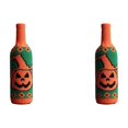 thumbnail image 1 of Para Botella Vino Exquisita Funda Del Halloween (calabaza), 1 of 8