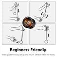 thumbnail image 2 of Yoyo Que No Responde, Yoyo Profesional para NiñOs, Pelota de Yoyos para Principiantes de Aluminio para Jugadores de Yoyo con Cuerda de 20 Yoyo, 2 of 6