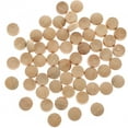 thumbnail image 2 of CTIRCHIU Wood Plugs Beige Furniture Accessories Woodworking Projects 50Pcs 1.35X0.53X0.26In, 2 of 10