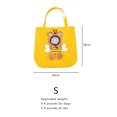 thumbnail image 3 of Bolsa De Transporte Para Mascotas Bolso de hombro para gatos Bolso de mano transpirable para perros de dibujos animados expuesto para mascotas (Amarillo S), 3 of 8