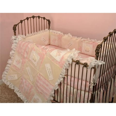 Cotton Tale Hg7s Heaven Sent Girl 7 Pieces Crib Bedding Set Pink