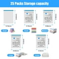thumbnail image 6 of Cubepoint 25 Pack Space Bags Vacuum Storage Bags,Space Saver Seal Bags for Travel,Save Space for Clothing, Quilts, Pillows, Comforters Storage, 6 of 11